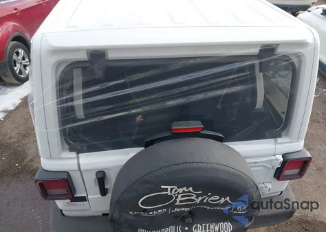 2021 Jeep Wrangler Unlimited Islander 4X4 z USA, uszkodzony, nr VIN 1C4HJXDN4MW764631